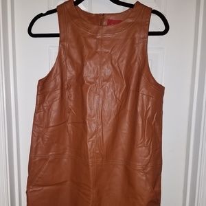 Vegan Leather Dress
